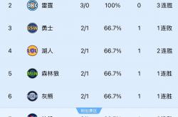 NBA西(xī)部球队排名及季后赛前景分析