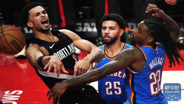 NBA常规赛丨开拓者胜雷霆